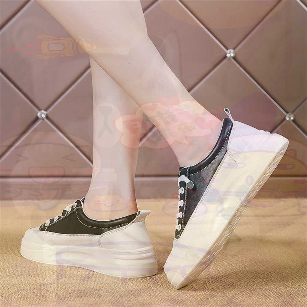 Women Shoes Made In Italy - 레이스 업 Chunky 로퍼 여성 스케이트