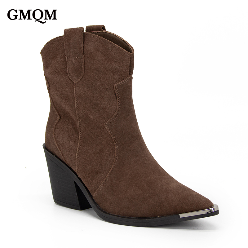 Women'S Shoes Wide Width - GMQM 2025 여성용 편안한 앵클 부티