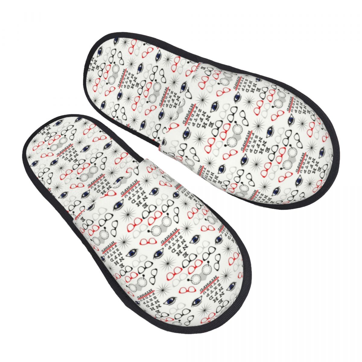 Women Shoes Chart Size - 맞춤형 재미있는 안경사/안과의사 고객용 슬리퍼, 스파