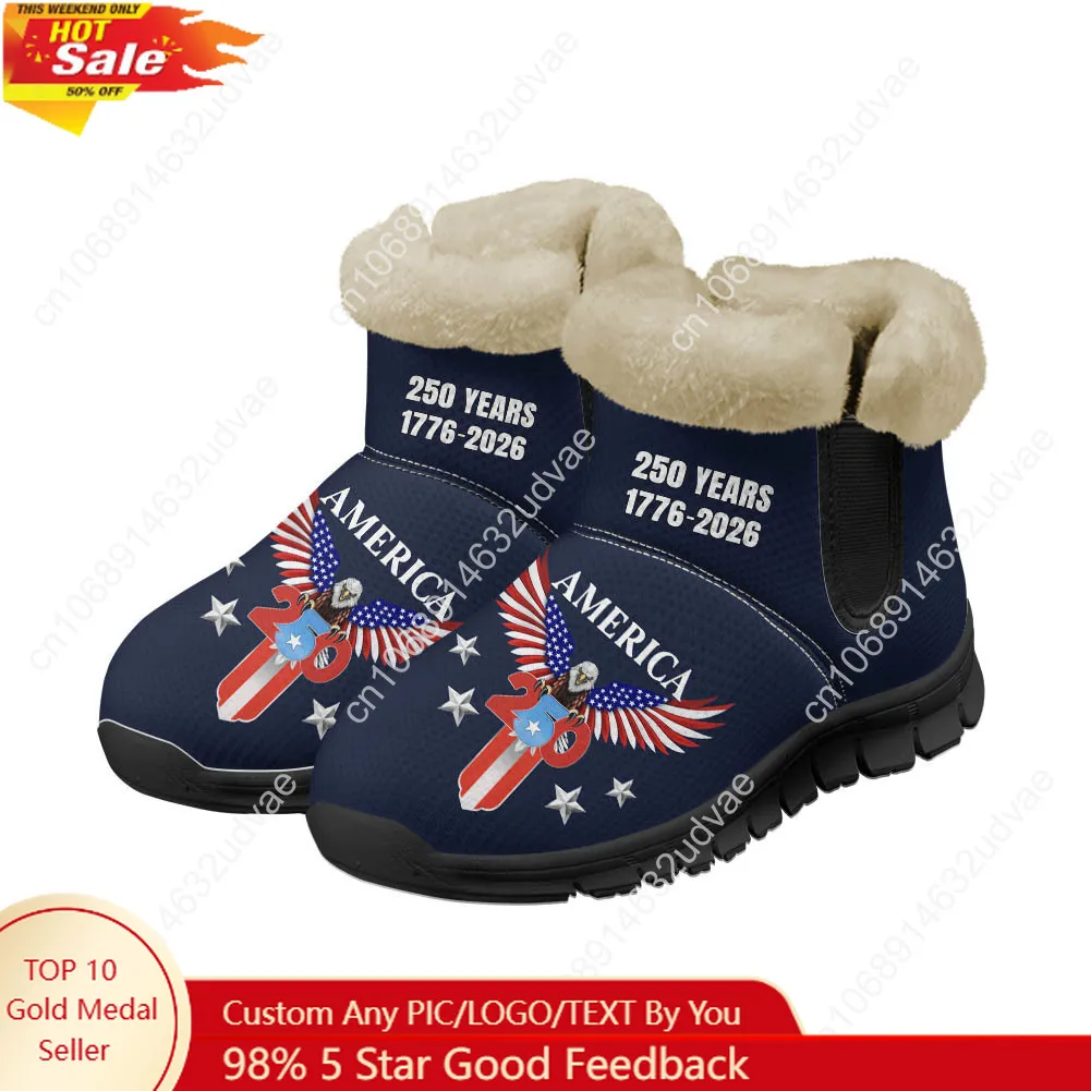 Women'S Shoes Casual Sneakers - 미국 250주년 기념 1776-2026 플러시 슈즈