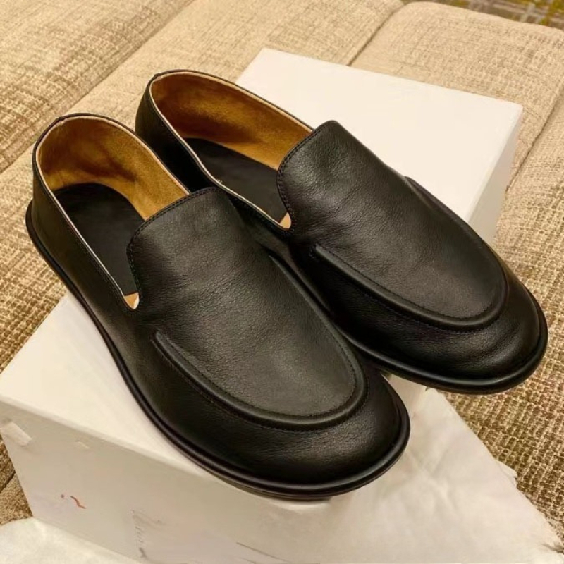 Women'S Shoes Wide Width - 새로운 여성용 정품 가죽 로퍼 플랫