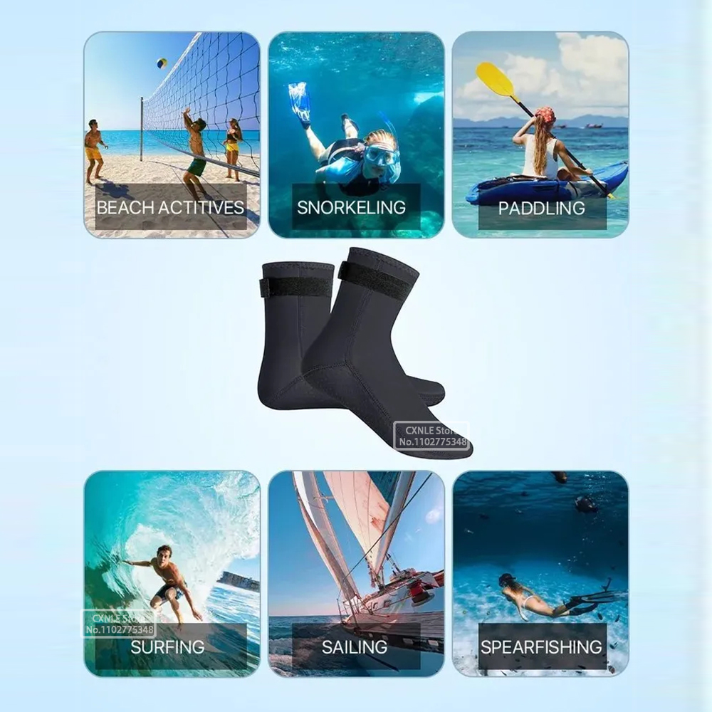 5mm 네오프렌 다이빙 양말 잠수복 서핑 신발 열 빠른 - Women'S Shoes For Neuropathy 리뷰 및 가격
