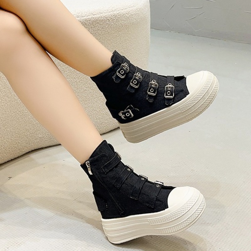 여성용 2025년 봄/여름 신상 캐주얼 다용도 하이탑  - Women'S Shoes Popular 리뷰 및 가격
