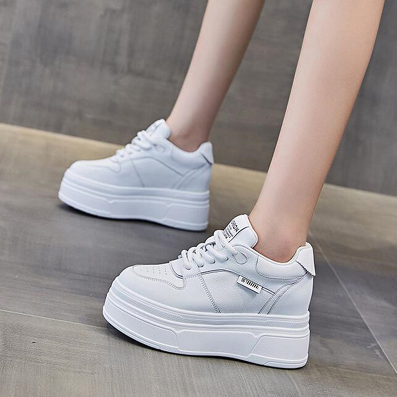 9CM 정품 가죽 새로운 브랜드 디자이너 여름 가을 플 - Women Shoes Running 리뷰 및 가격