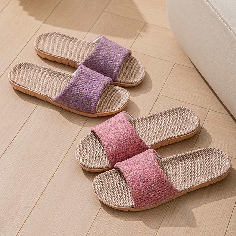 헴프 캐주얼 여성 슬리퍼 홈 플랫 스프링 썸머 럭셔리  - Women'S Shoes Popular 리뷰 및 가격