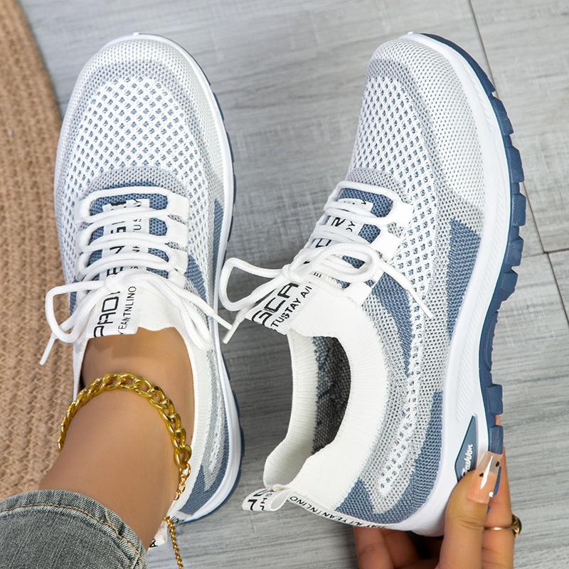 여성 신발 패션 캐주얼 메쉬 스니커즈 야외 스포츠 통기 - Women Shoes Running 리뷰 및 가격