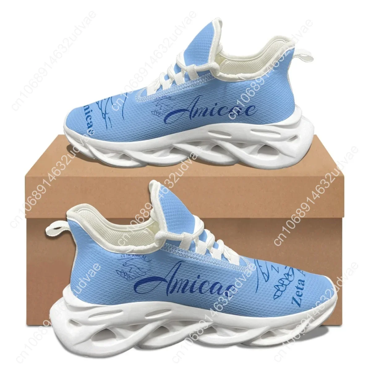 Zeta Amicae 새로운 트렌드 3D 프린트 여성용 - Women'S Shoes Casual Sneakers 리뷰 및 가격