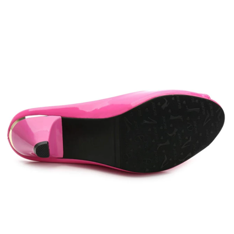 레이디 썸머 뮬 슈즈 피프탑 풀온 슬리퍼 스파이크 하이 - Women'S Shoes Yellow 리뷰 및 가격