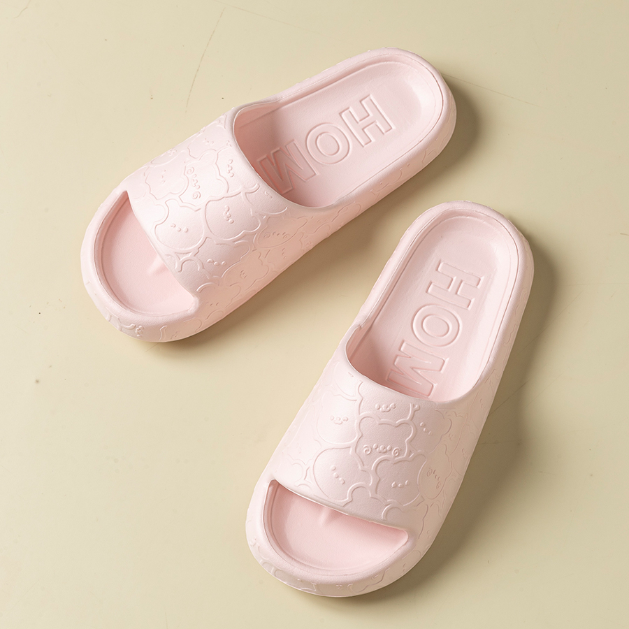 여성용 귀여운 곰 프린트 홈 슬리퍼, 두꺼운 밑창, 내 - Women'S Shoes For Neuropathy 리뷰 및 가격