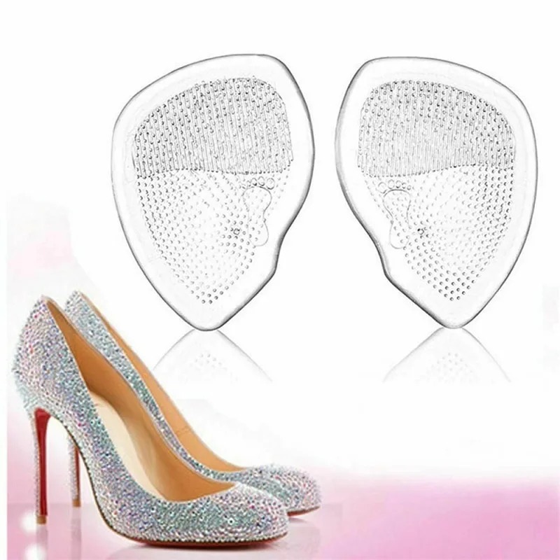 1쌍의 투명 소프트 젤 앞발 쿠션 패드, 하이힐 신발  - Women'S Shoes High Arch Support 리뷰 및 가격