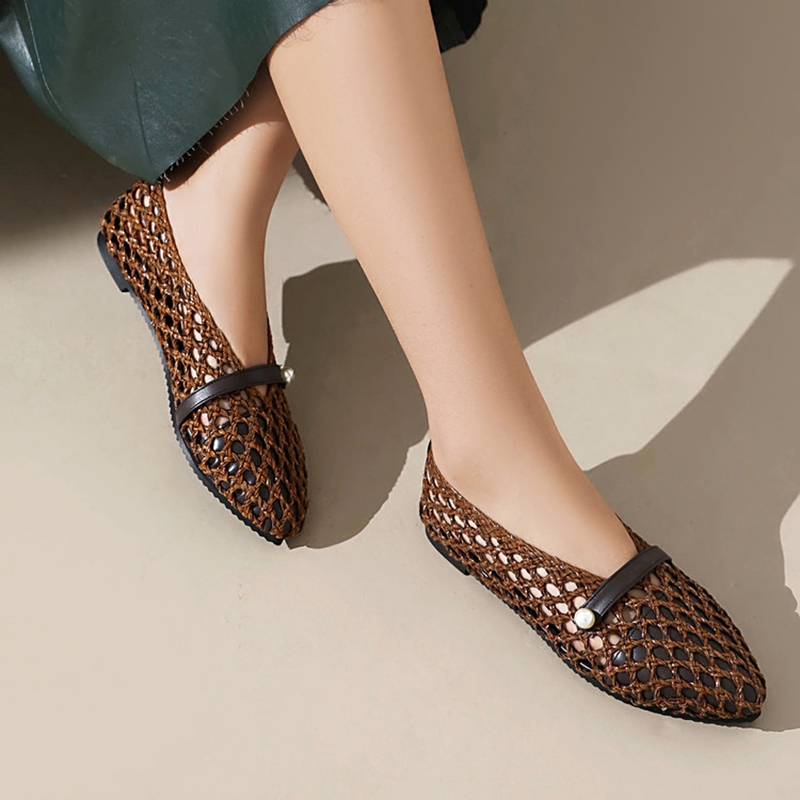2025년 신상 여성 샌들 플랫 핫 여성 로퍼 패션 컬 - Women'S Shoes Yellow 리뷰 및 가격